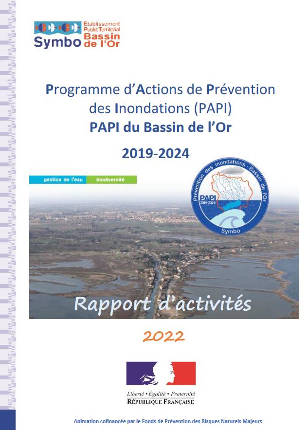 Rapport activites papi or symbo 2022 page de garde